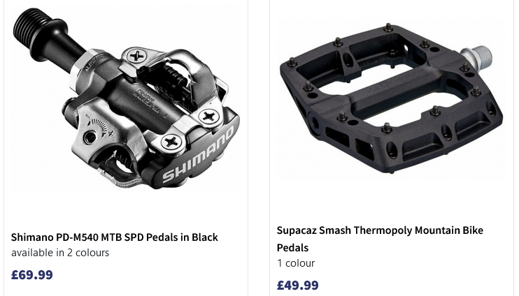bike pedals
