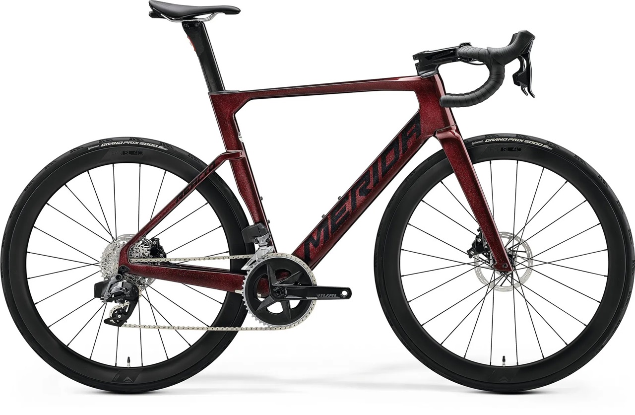 Merida Reacto 7000 Road Bike 2024 Red/Black