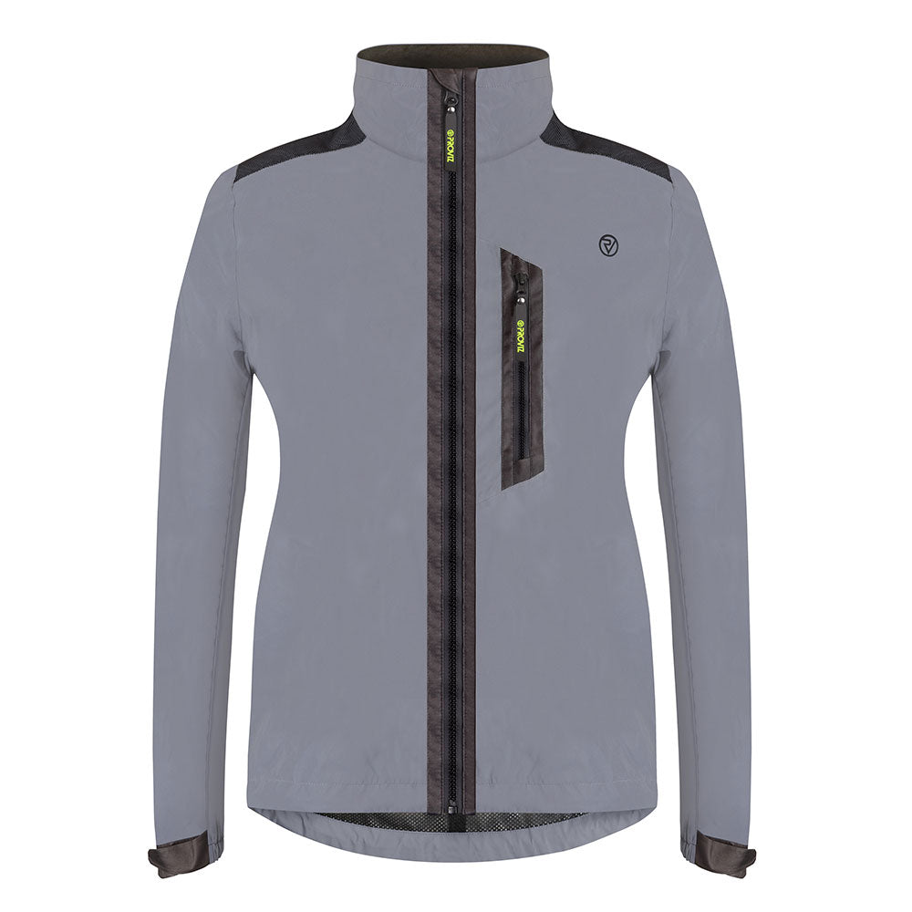 City Women's 100% Reflective Commuter Cycling Jacket