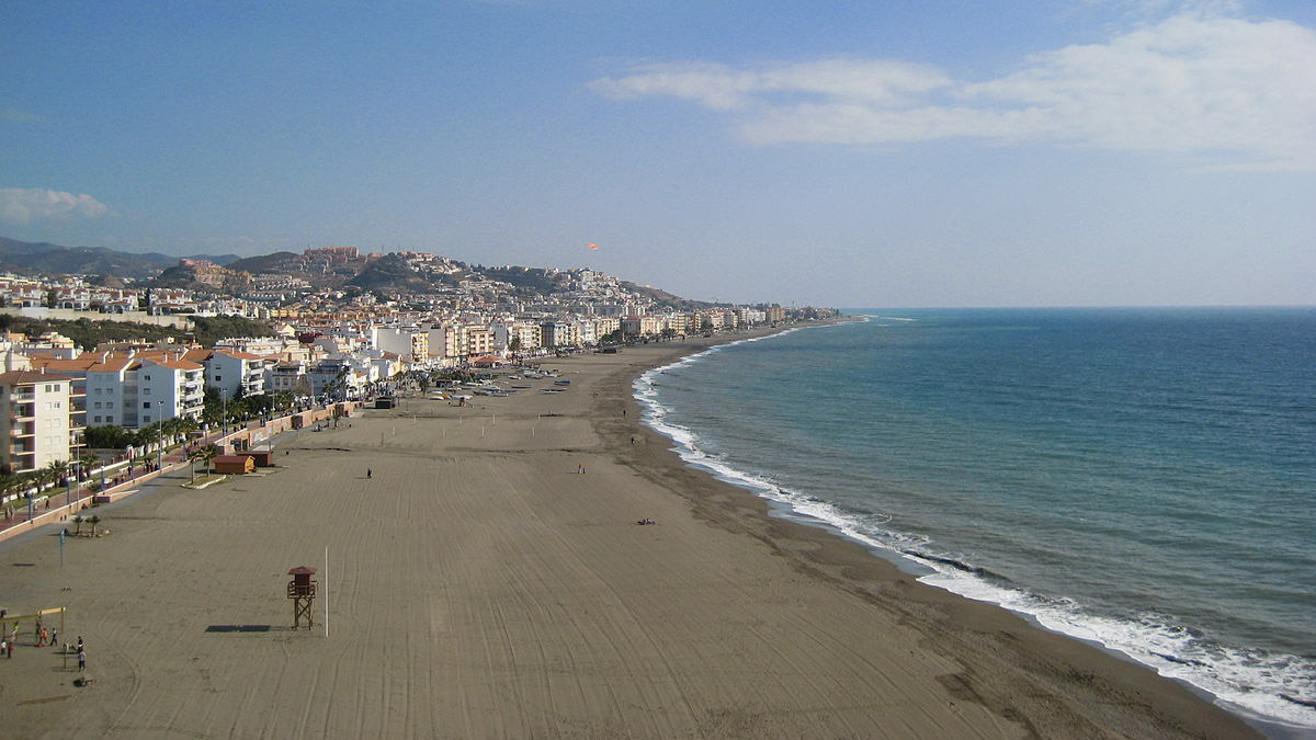 Torremolinos along the Costa to Malaga and Torre del Mar