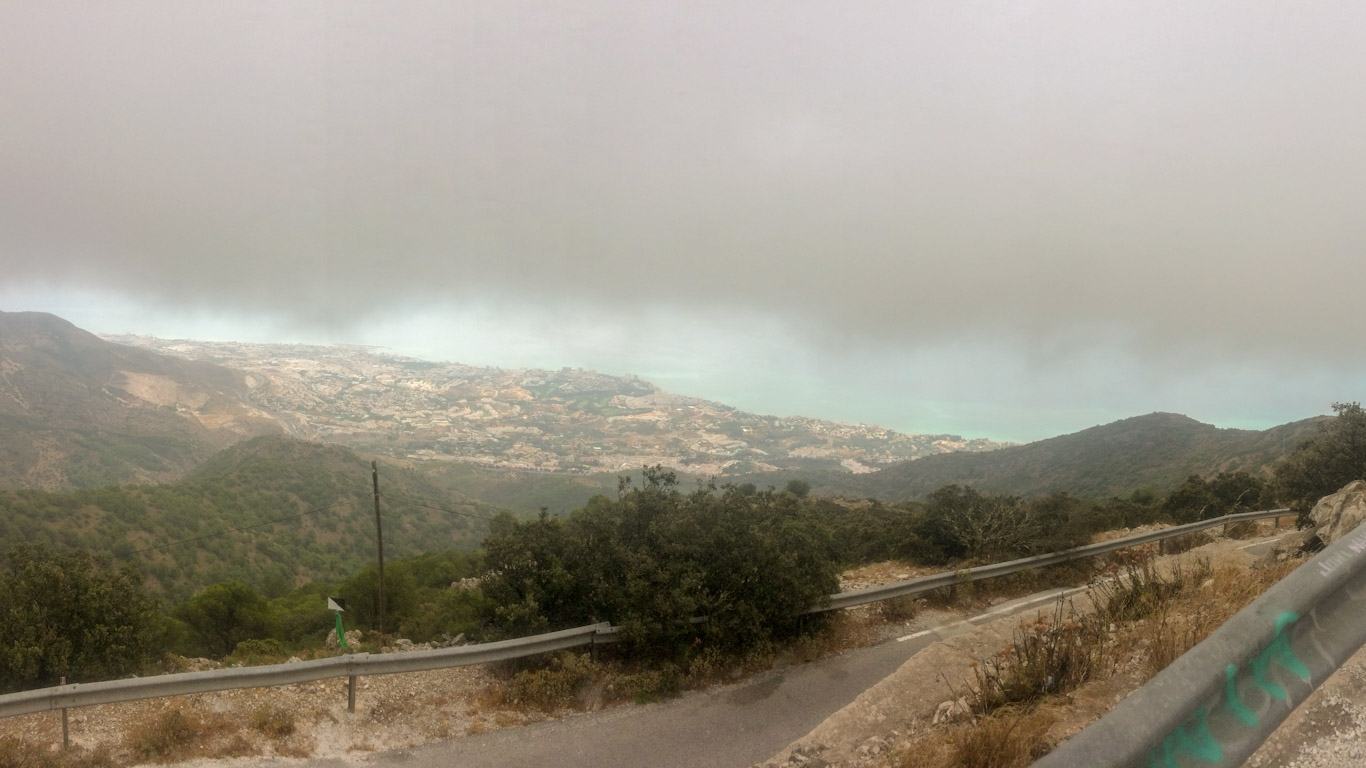 Ojen to Mijas and the Antennas